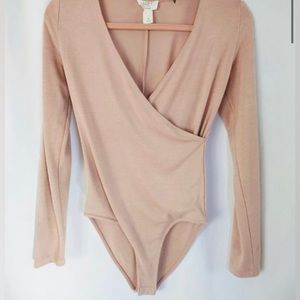 Loft Pink Lounge Bodysuit
